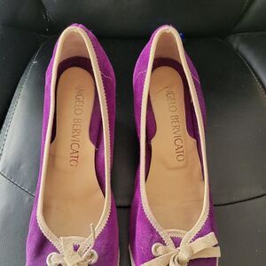 Angelo Bervicato  purple  shoes! saze EU 40: US 10